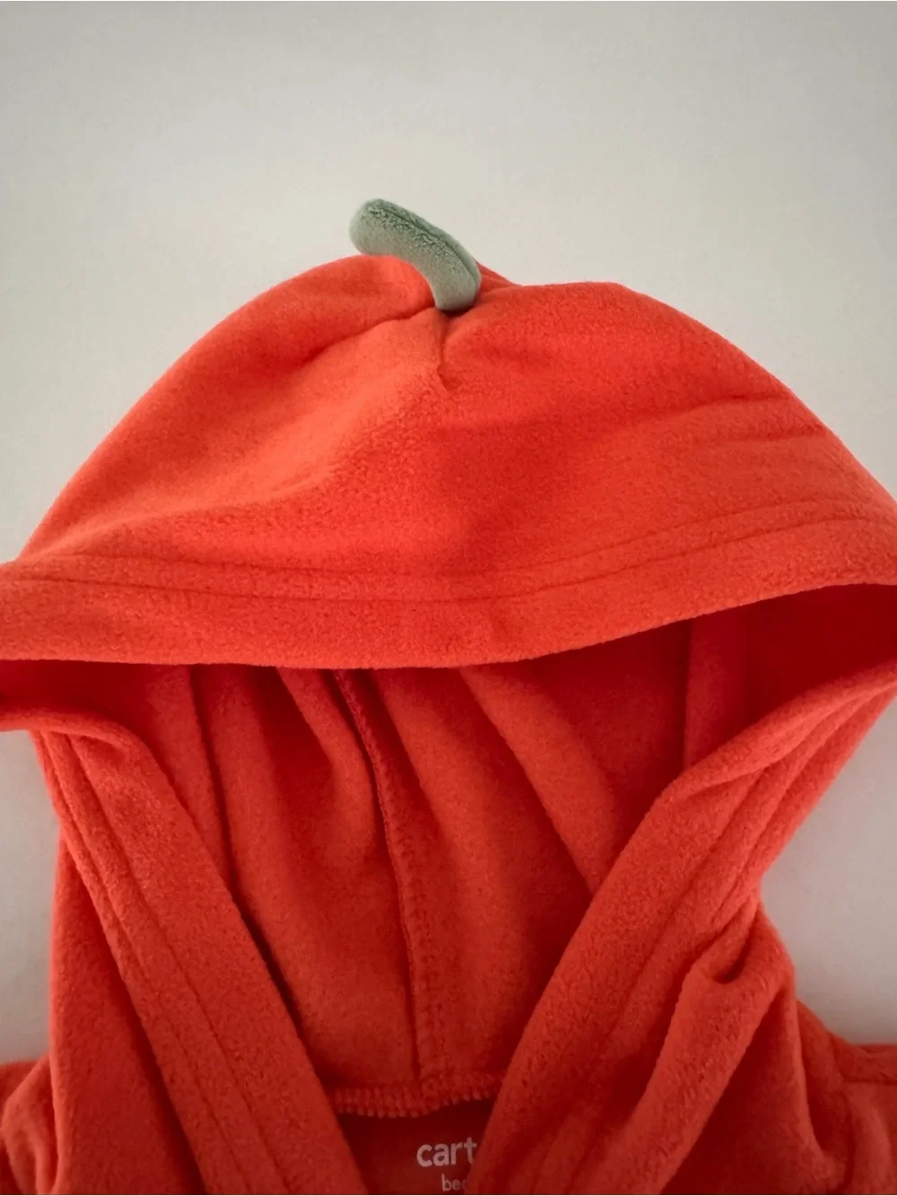 Halloween Kids’ Pumpkin Hooded One Piece Pajamas or Costume 2T